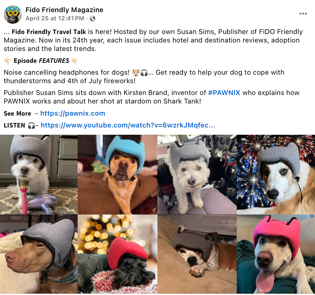 PAWNIX Joins Susan Sims on the Fido Friendly Podcast